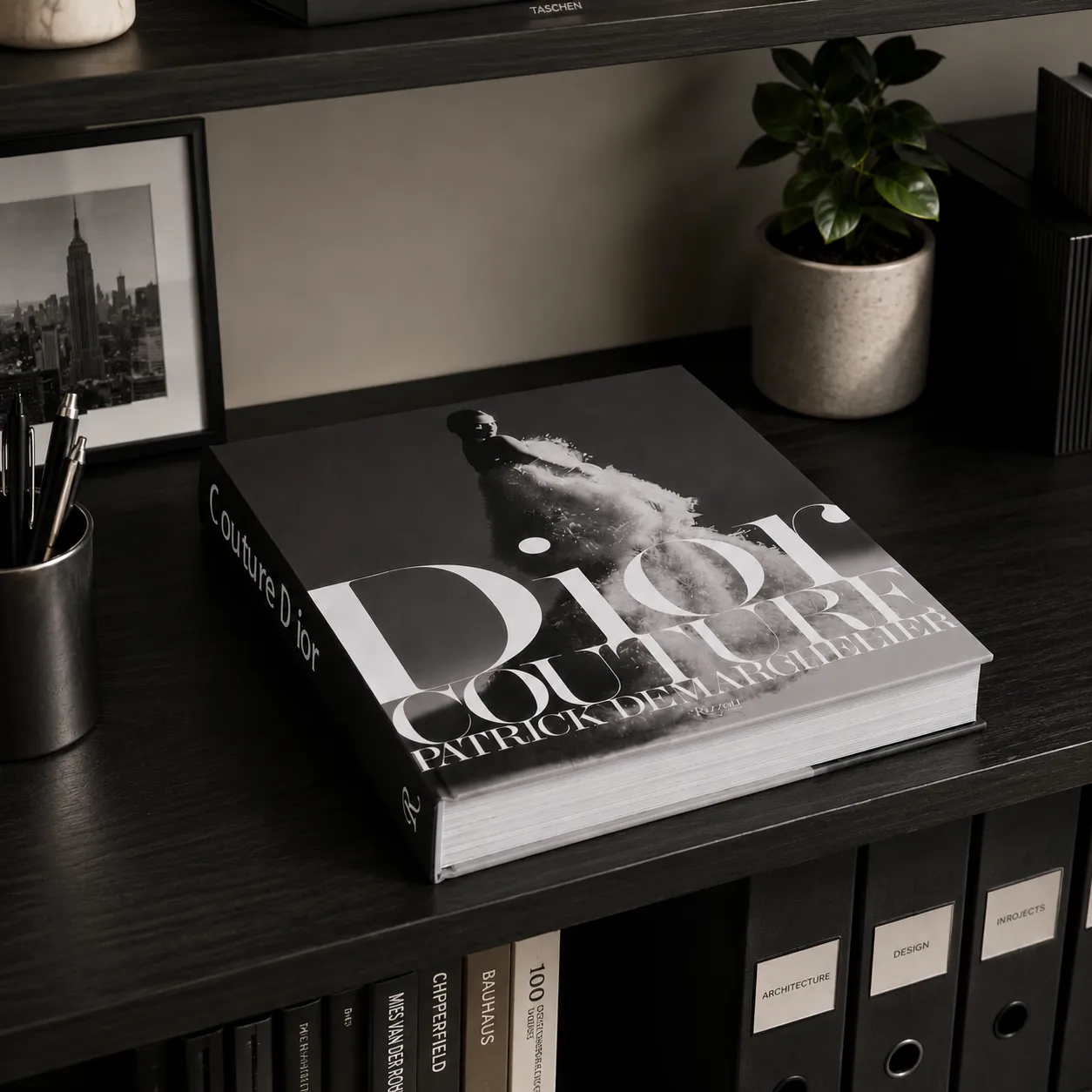 OPEN DECORATIVE BOOK DIOR 31.6X25.5X4CM