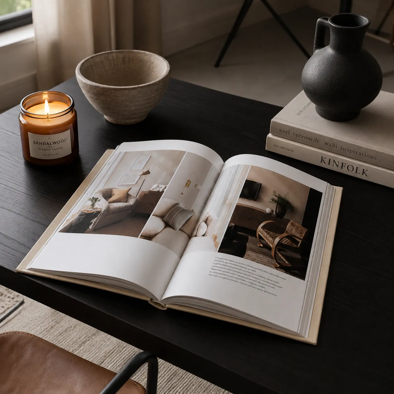 OPEN DECORATIVE BOOK LEONARDO DA VINCI 26.5*19*2.5CM