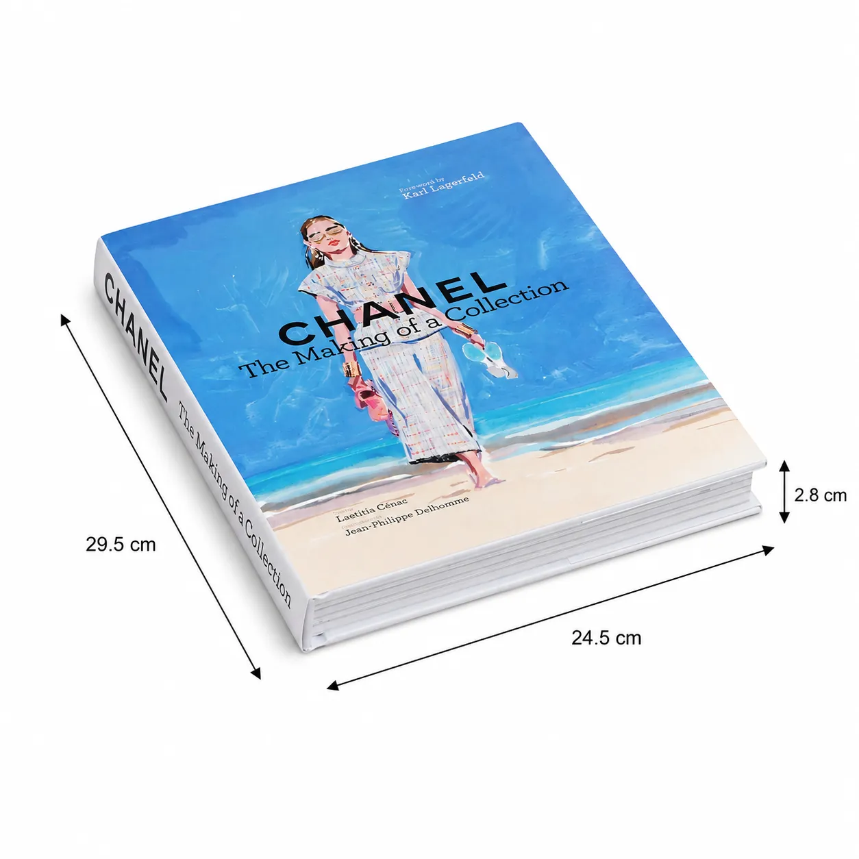 OPEN BOOK LIGHT BLUE CHANEL 295*245*28MM
