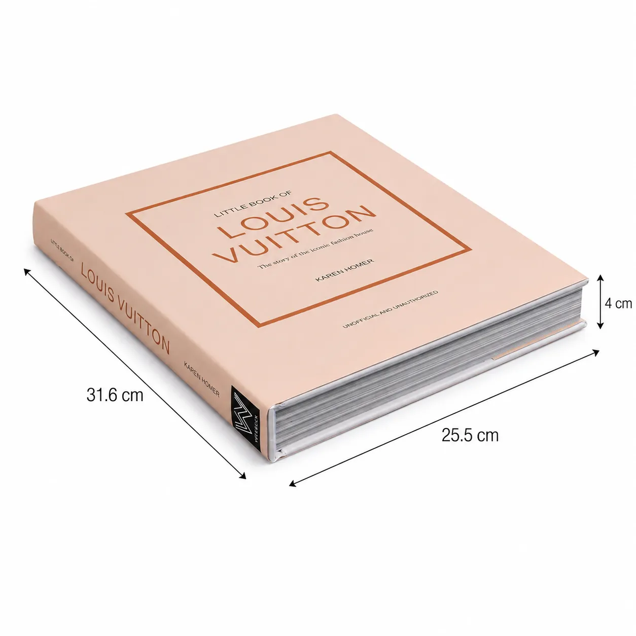 OPEN BOOK LOUIS VUIITTON 31.6X25.5X4CM