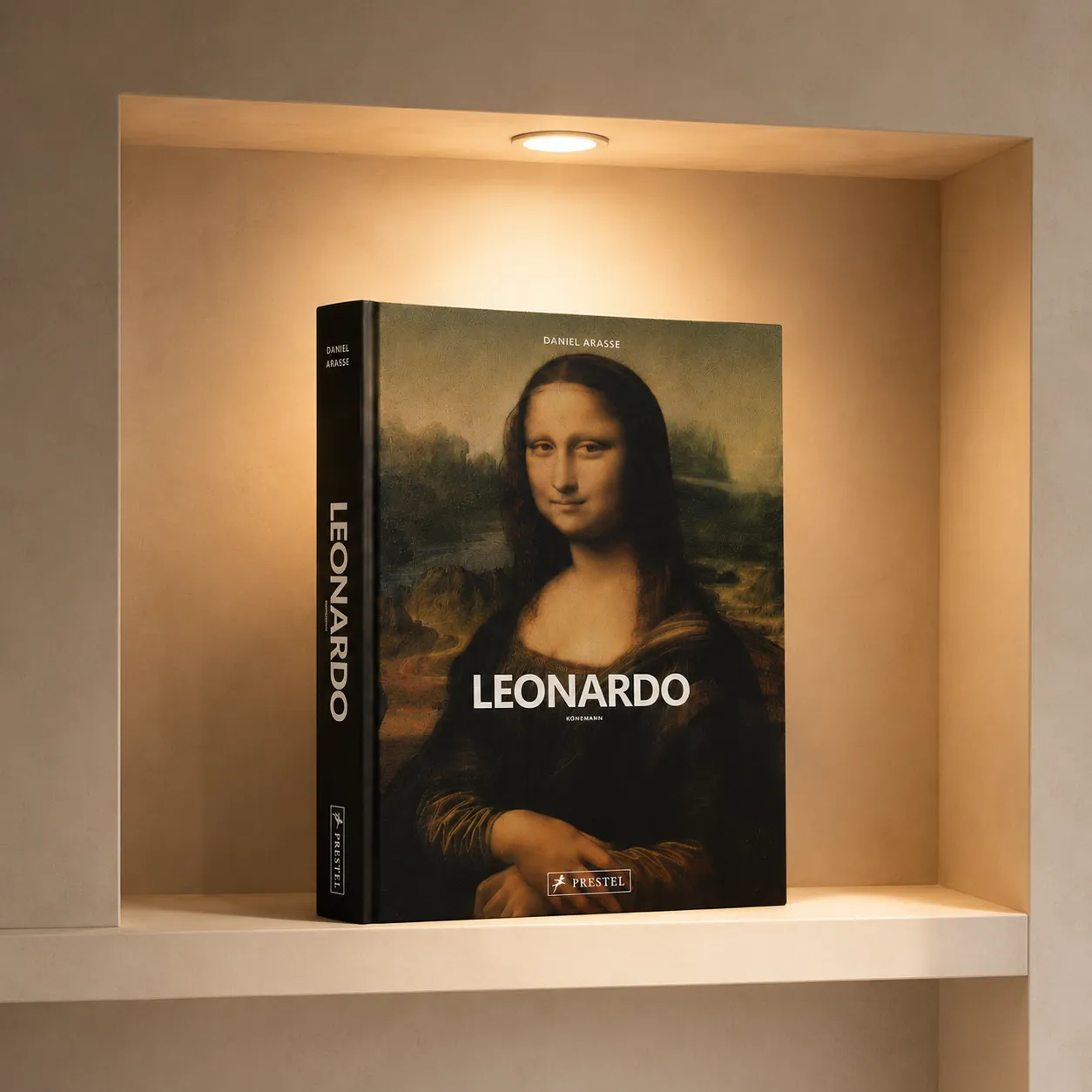 OPEN BOOK MONA LISA 29.5X24.5X3.5MM