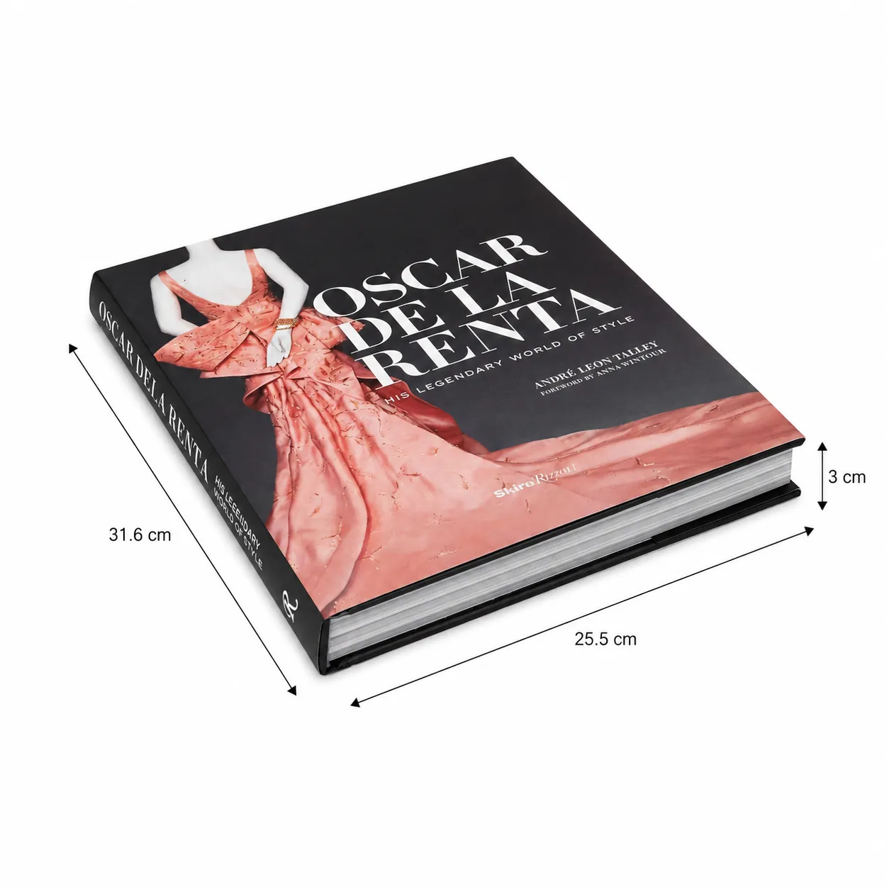 OPEN BOOK OSCAR DE LA RENTA  31.6X25.5X3CM