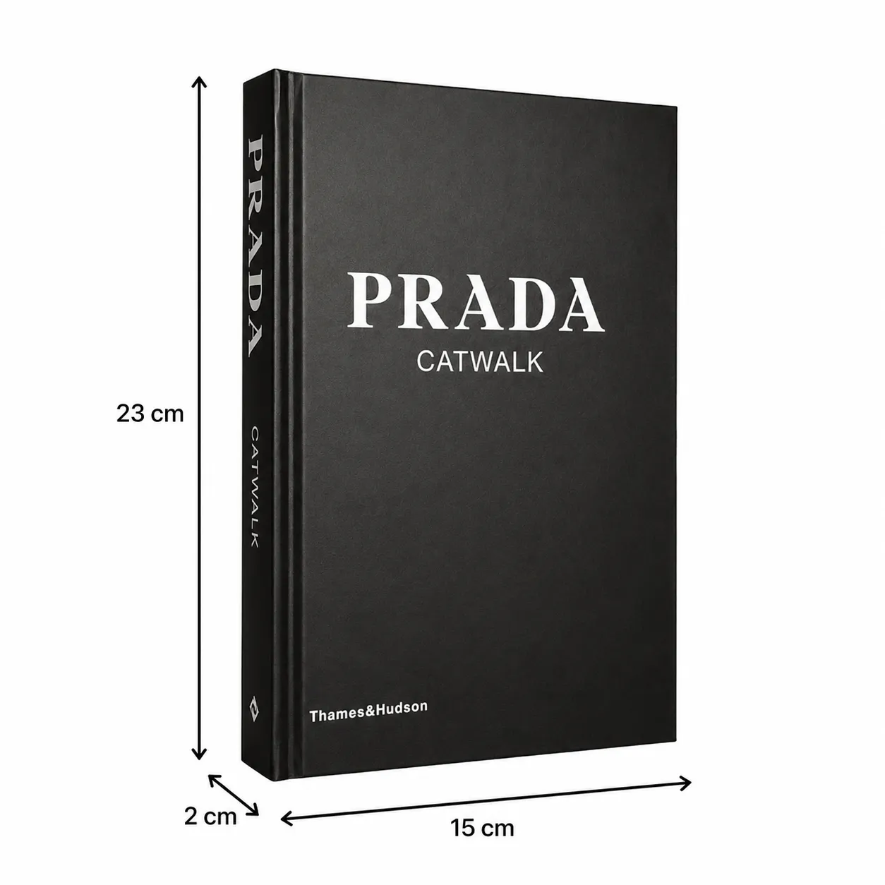 OPEN BOOK PRADA CAT WALK BLACK 23*15*20MM