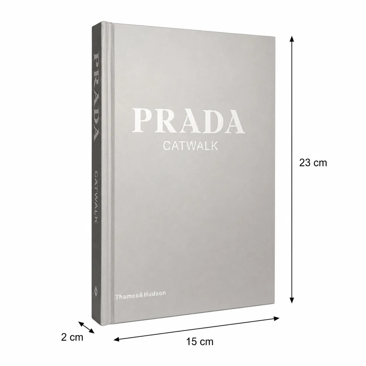 OPEN BOOK PRADA GRAY 23X15X20MM