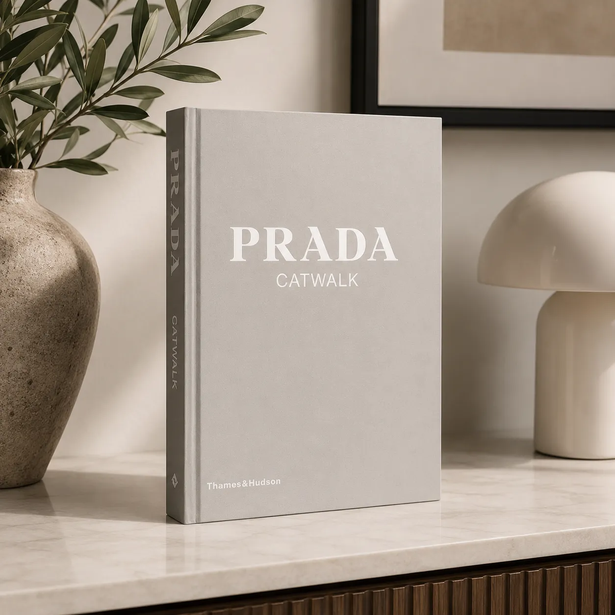 OPEN BOOK PRADA GRAY 23X15X20MM