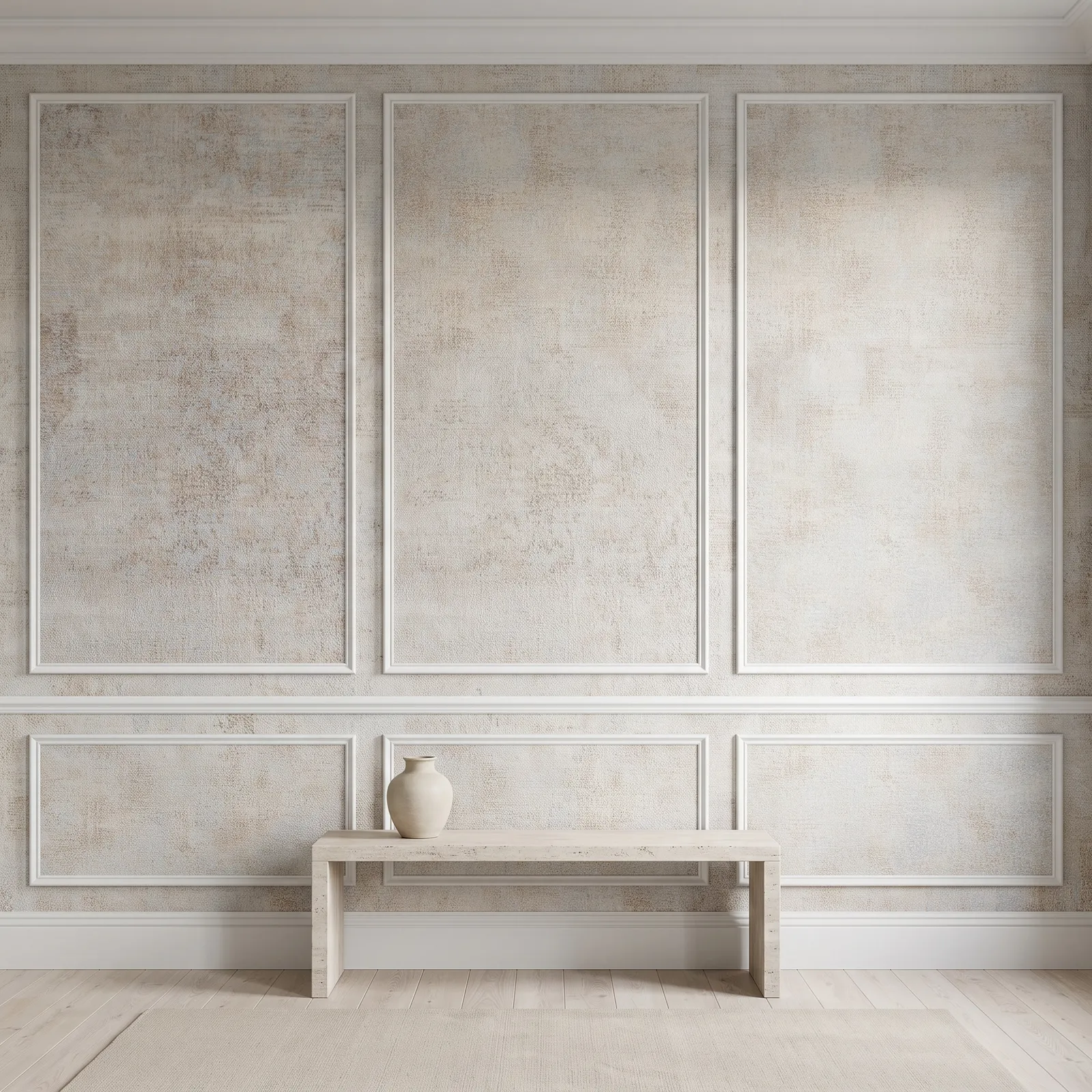 Papel tapiz textura envejecida, Camel (16,54m²)