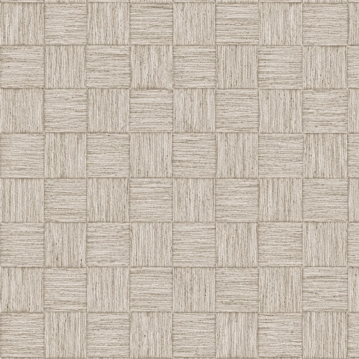 Papel tapiz trenzado geométrico, Amaderado (16,54m²)