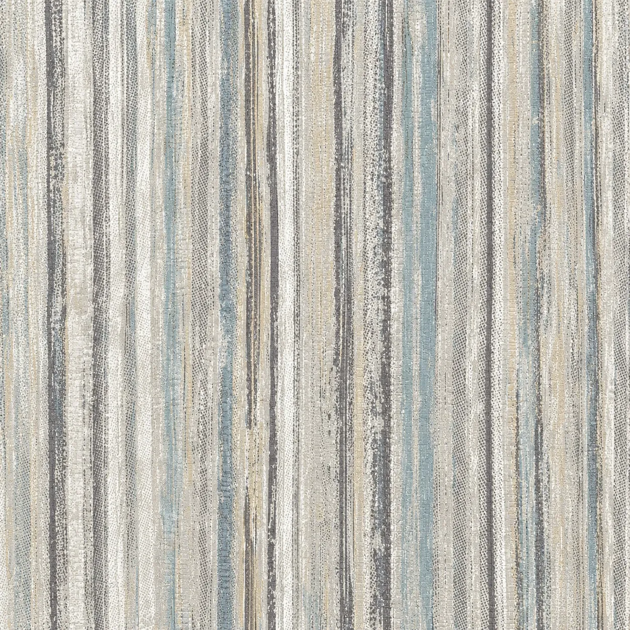 Papel tapiz rayas veteadas, Gris perla y dorado (053*10M)