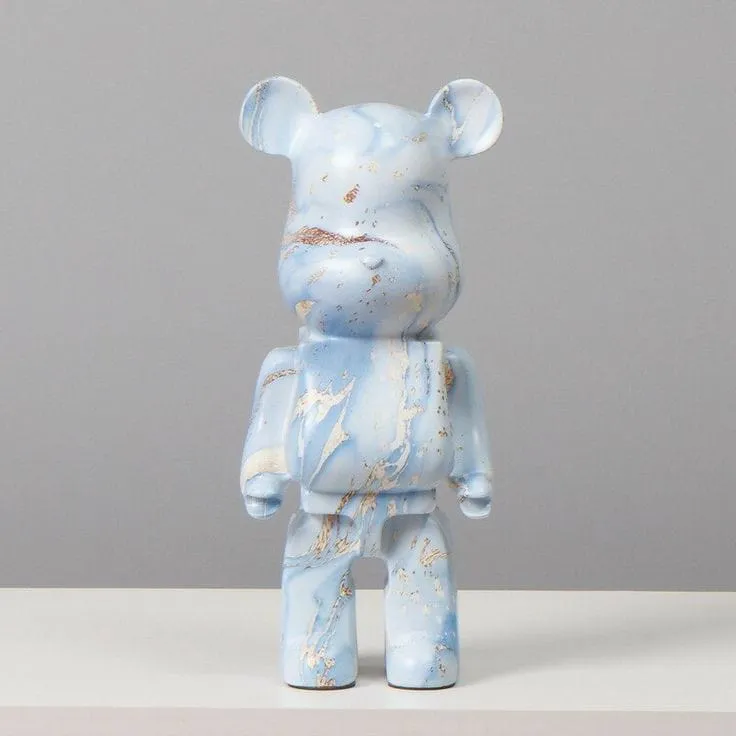 RESIN FURNISHING ARTICLES 28CM CERAMIC BEAR 4