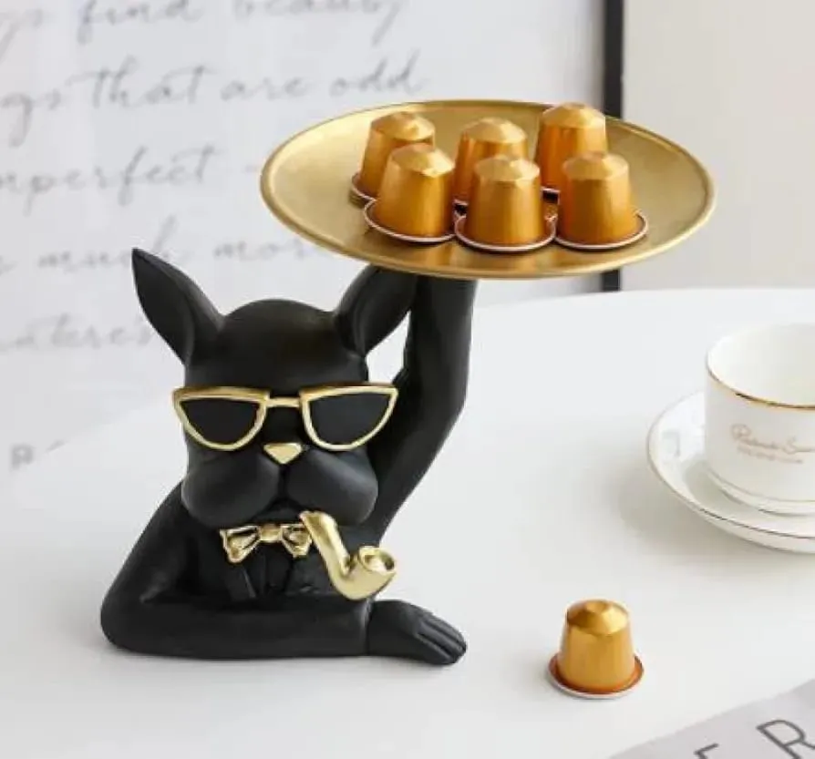 RESIN DOG 10 BLACK