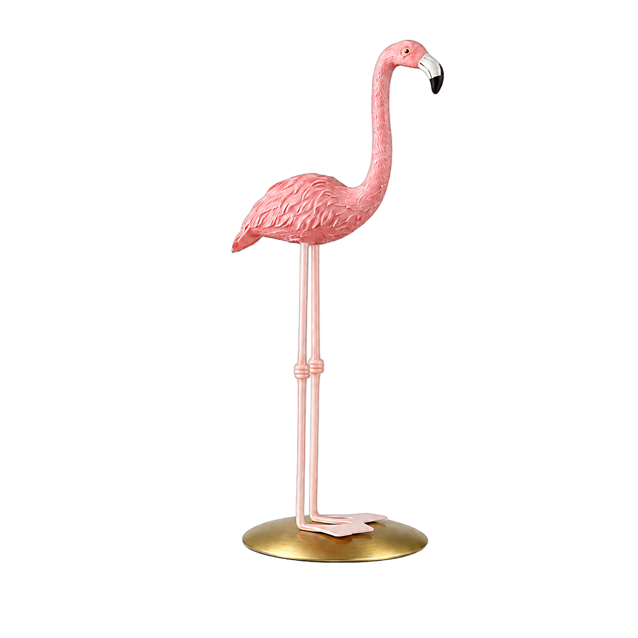 Set de flamencos decorativos, Rosado (7*7*20cm)