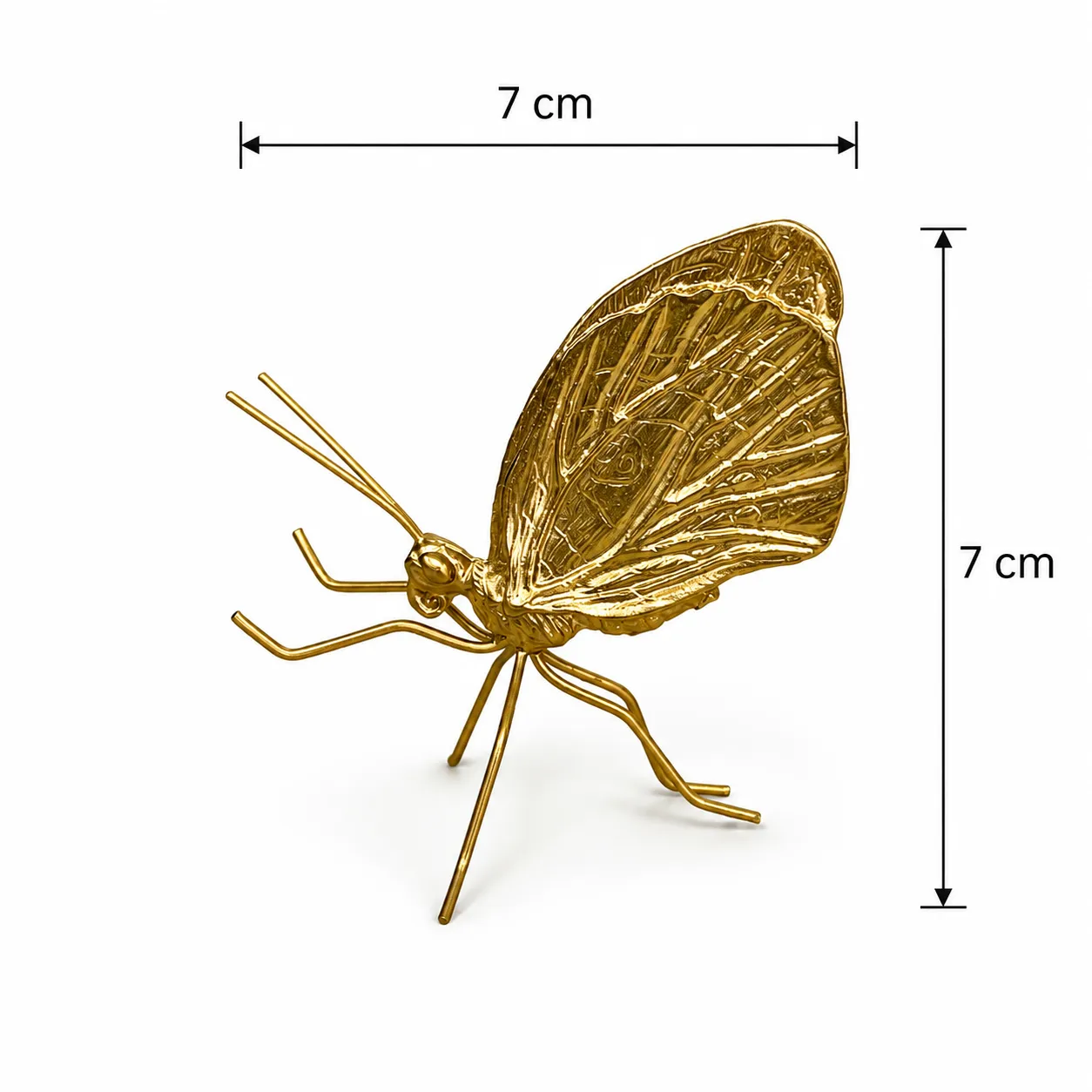 SL0903A METAL BUTTERFLY 7*7CM