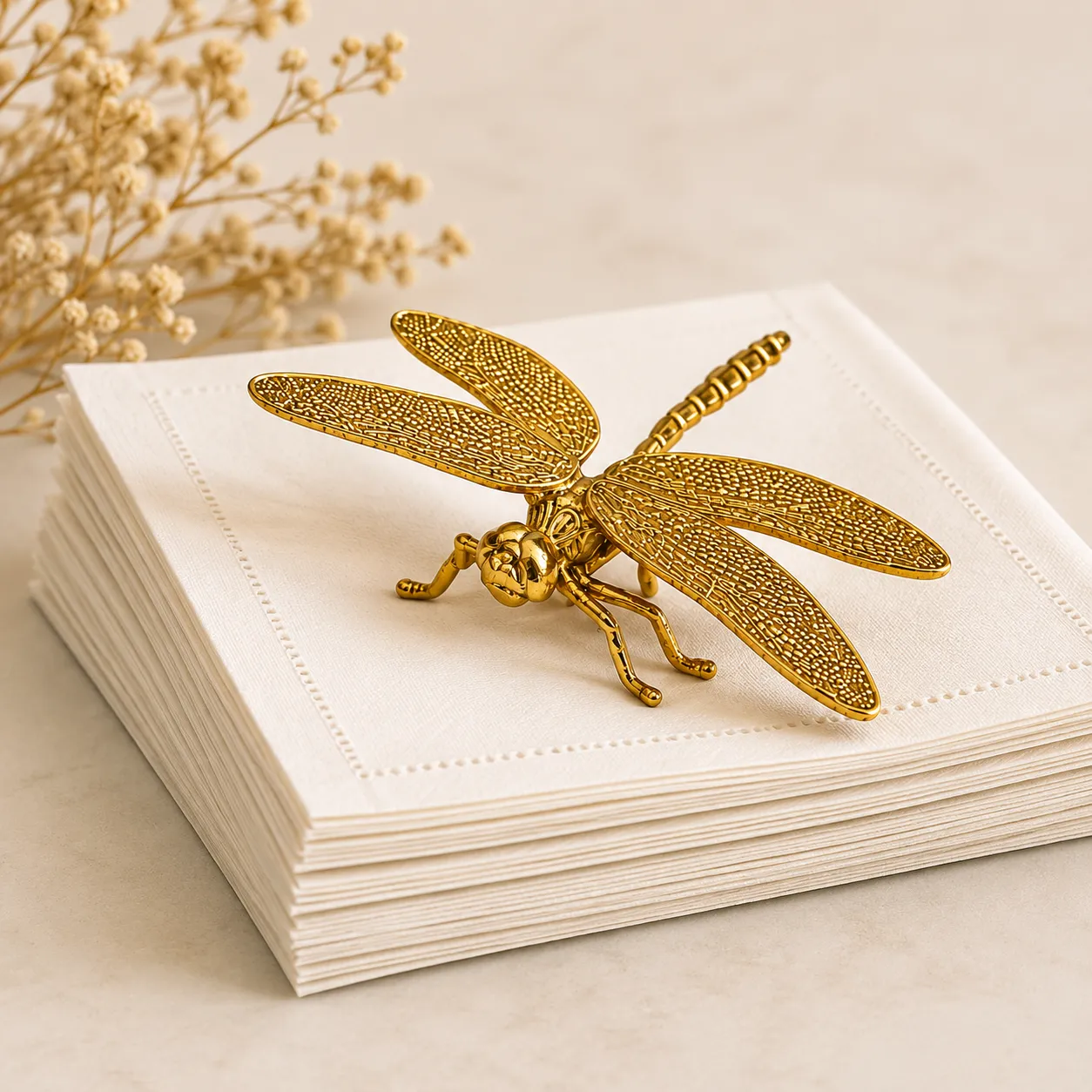 SL0918 METAL DRAGONFLY 7*9.5CM