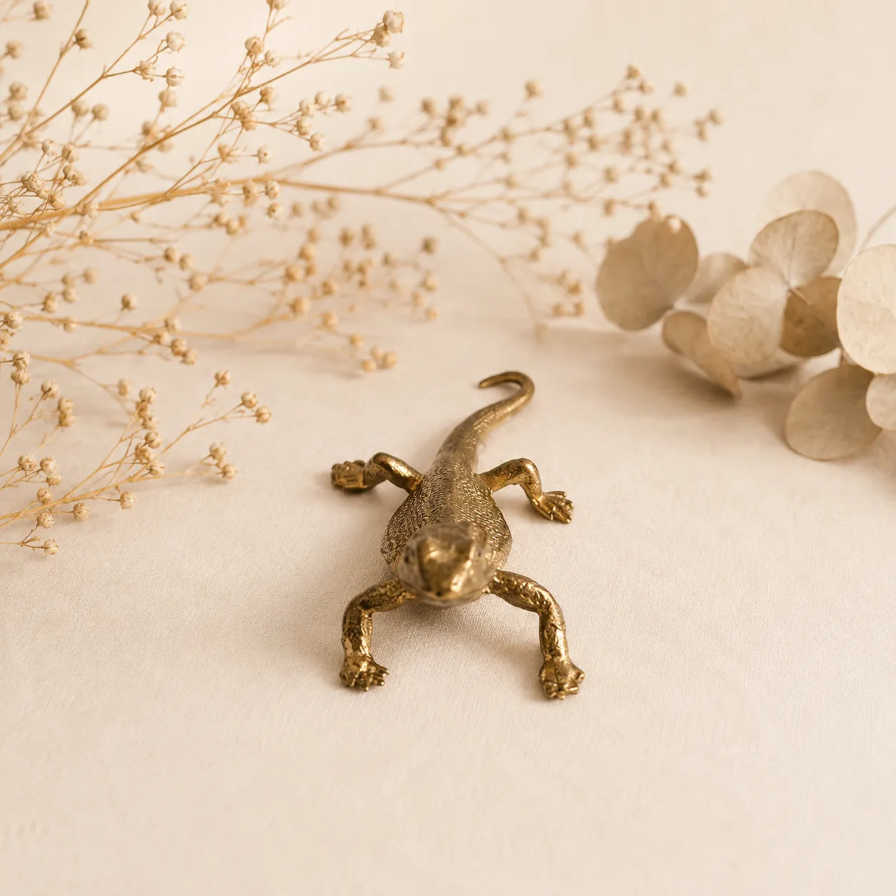 SL0919 METAL LIZARD 6*11CM