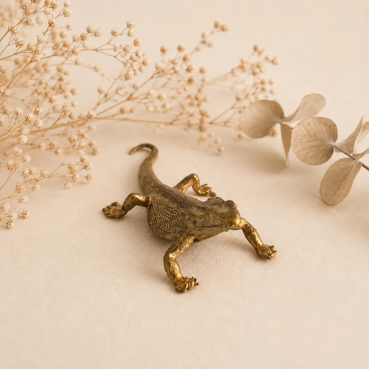 SL0919 METAL LIZARD 6*11CM