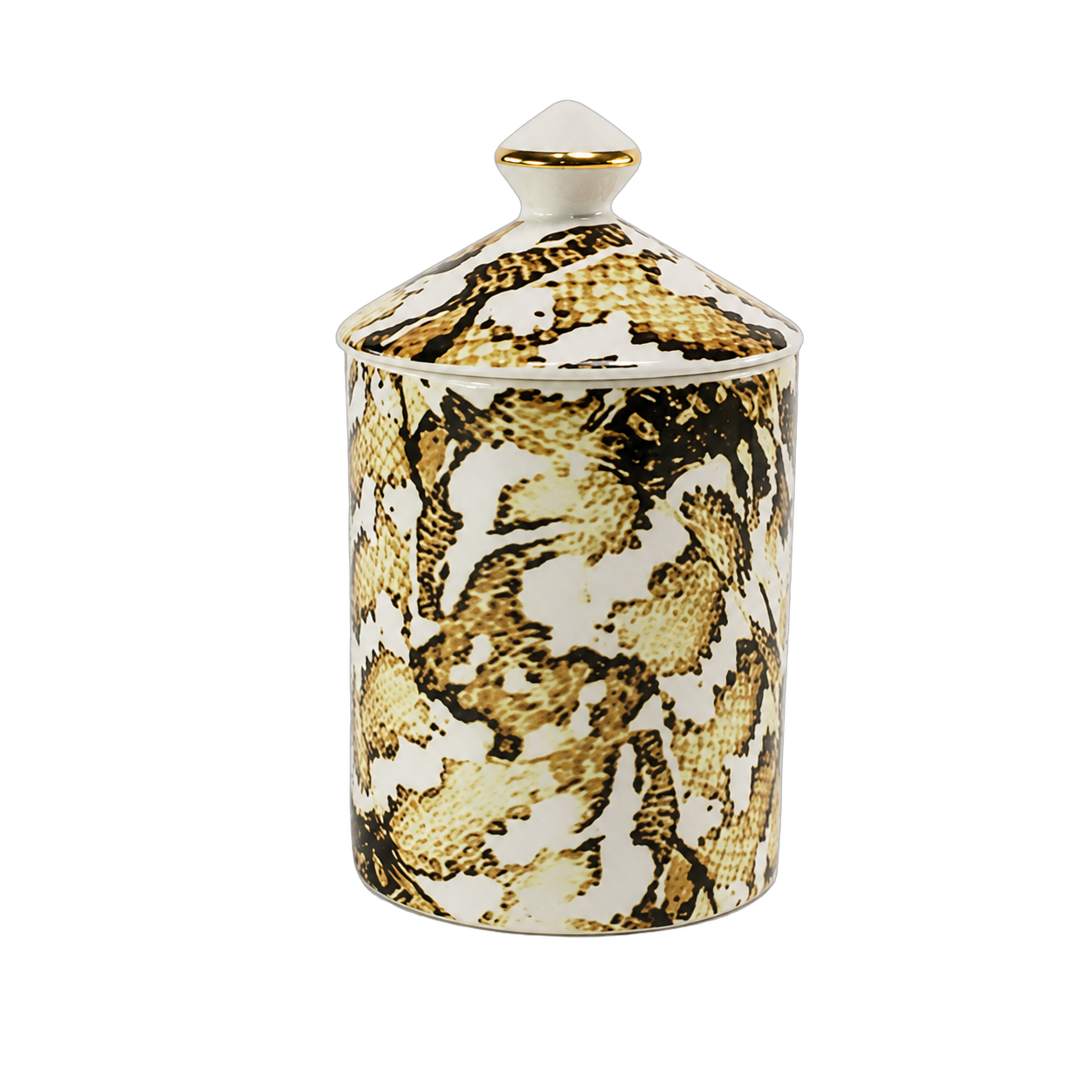 Vela aromática canela piel de serpiente, Café (9*16cm)