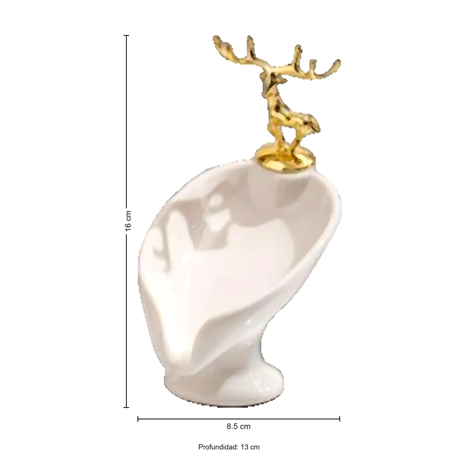 SOAP DISH REINDEER