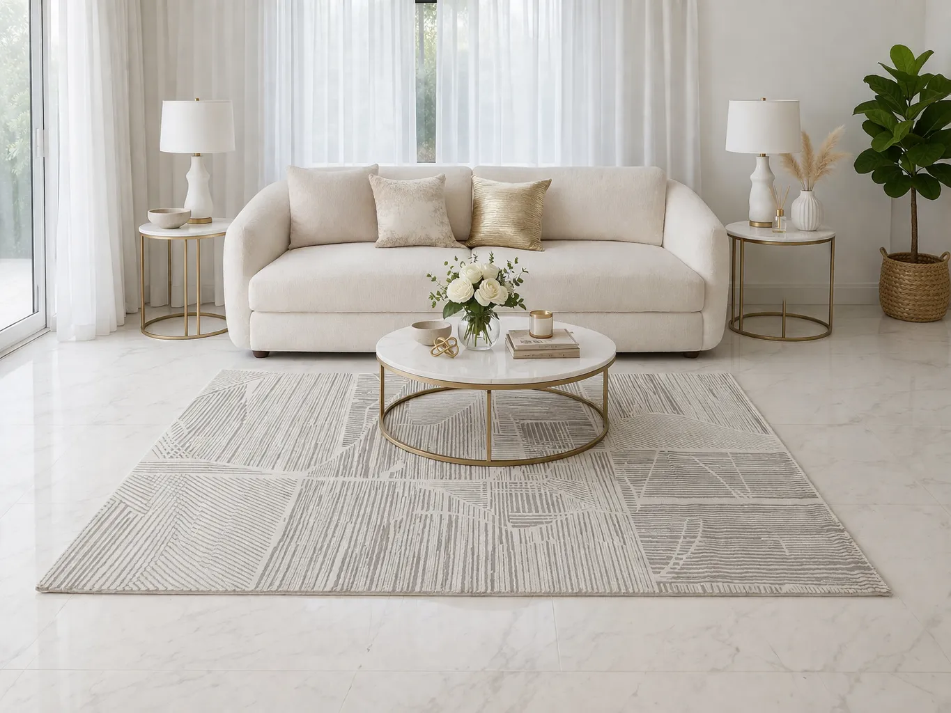 ALFOMBRA CLOUD TRAIL YJ-09 160X230CM