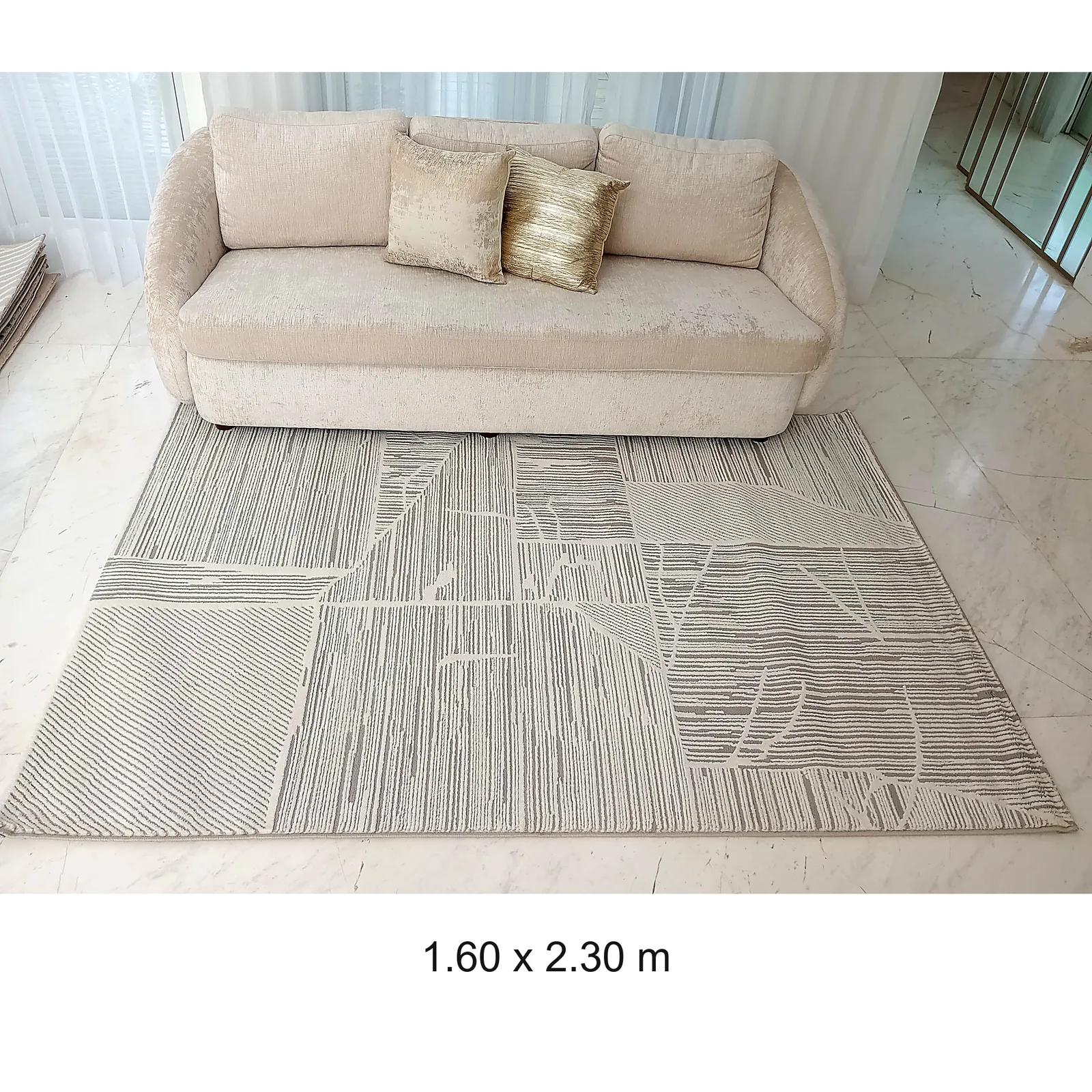 ALFOMBRA CLOUD TRAIL YJ-09 160X230CM