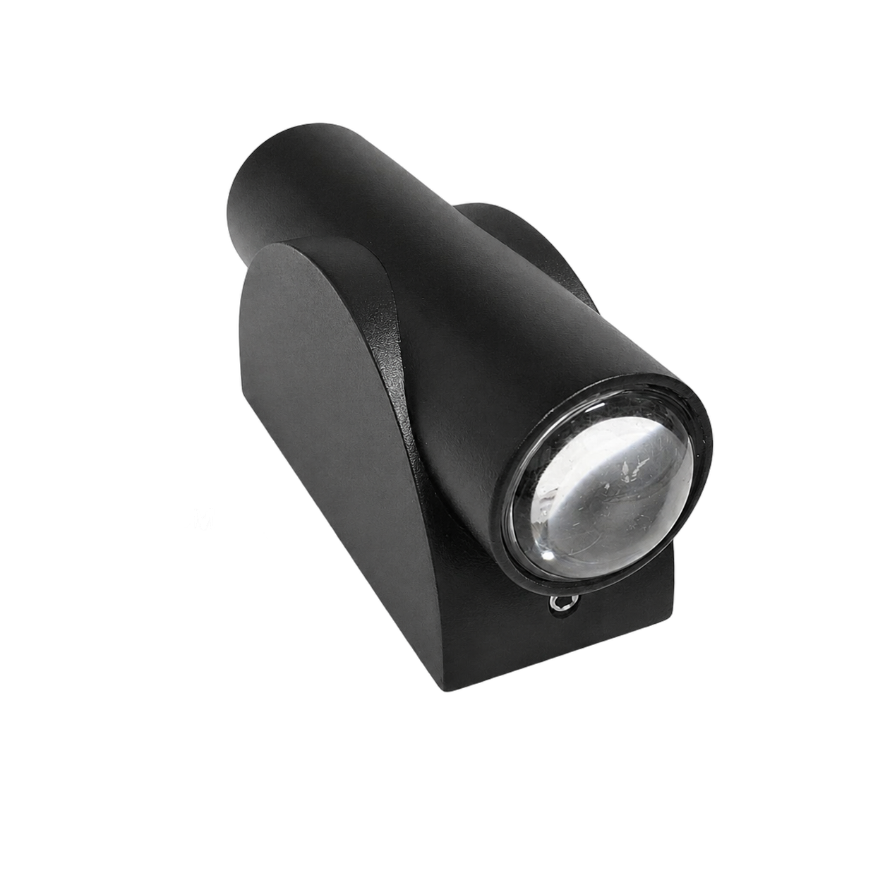 Aplique de pared rectangular doble haz, Plateado (3.5*5*11cm) (Circuito LED integrado, temperatura de luz: cálida 3000K, vida útil 25000 horas)