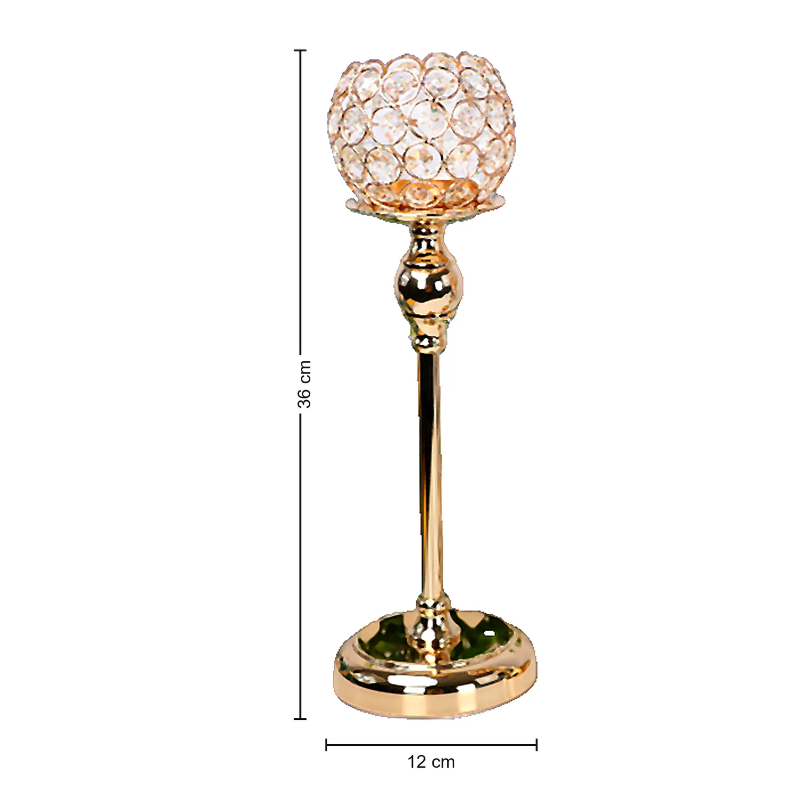 ZT-0005-L CANDLE HOLDER 12*39