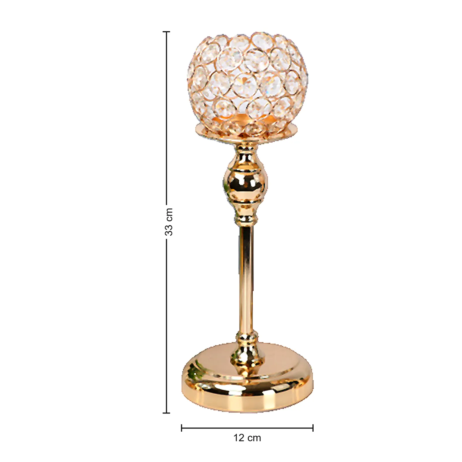 ZT-0005-M CANDLE HOLDER 12*35